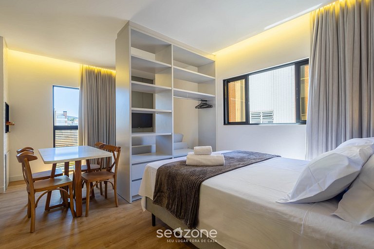 Studio a passos do mar em cond. c/ piscina SFR0315