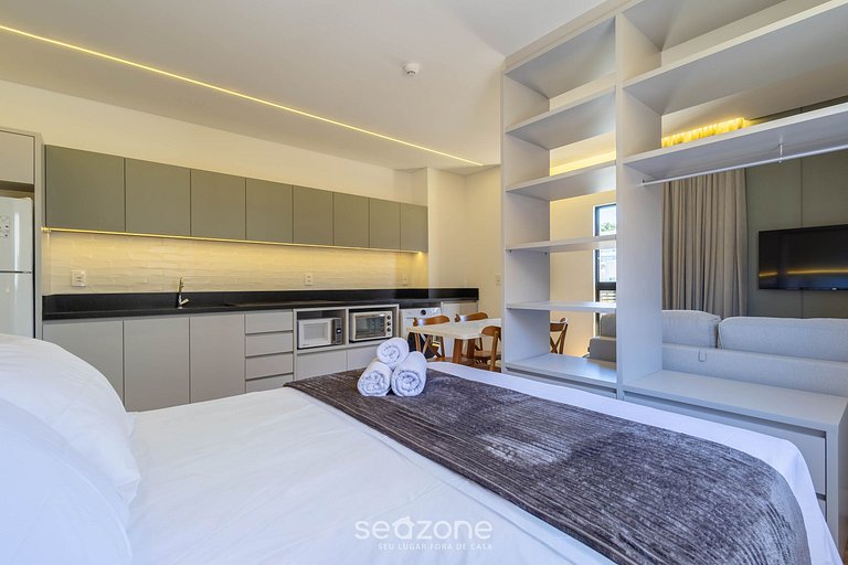 Studio a pasos del mar en cond. c/ piscina SFR0315