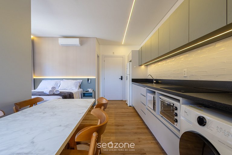 Studio a passos do mar em cond. c/ piscina SFR0315