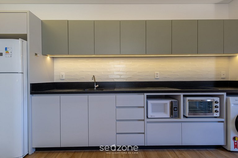 Studio a passos do mar em cond. c/ piscina SFR0315