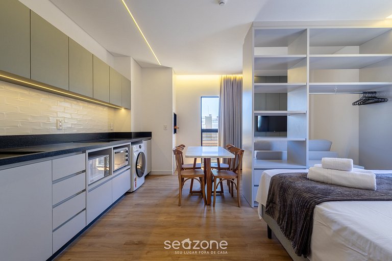 Studio a passos do mar em cond. c/ piscina SFR0315