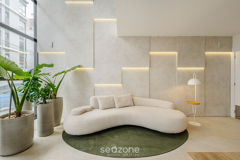 Studio a passos do mar em cond. c/ piscina SFR0315