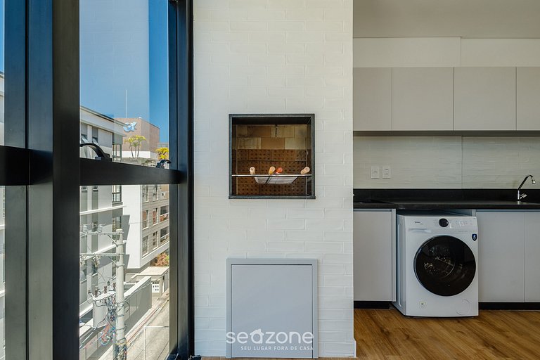 Studio con parrilla privada a 180m del mar SFR0301