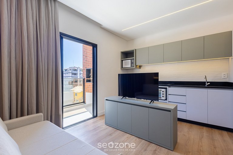 Studio c/ parrilla en edif. c/ piscina - SFR0311