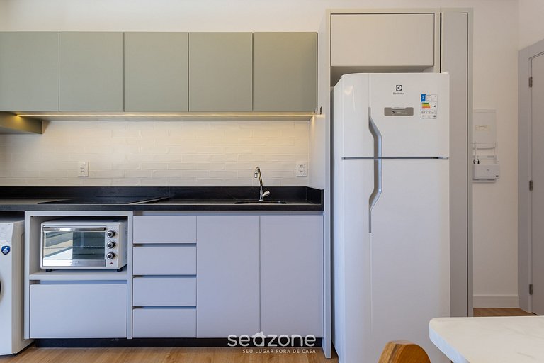 Studio c/ parrilla en edif. c/ piscina - SFR0311