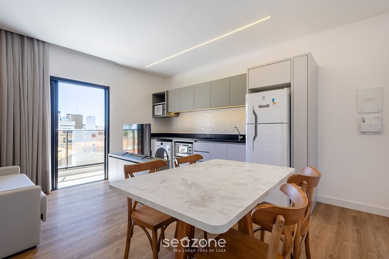 Studio c/ parrilla en edif. c/ piscina - SFR0311