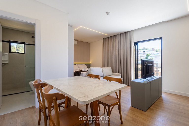 Studio c/ parrilla en edif. c/ piscina - SFR0311