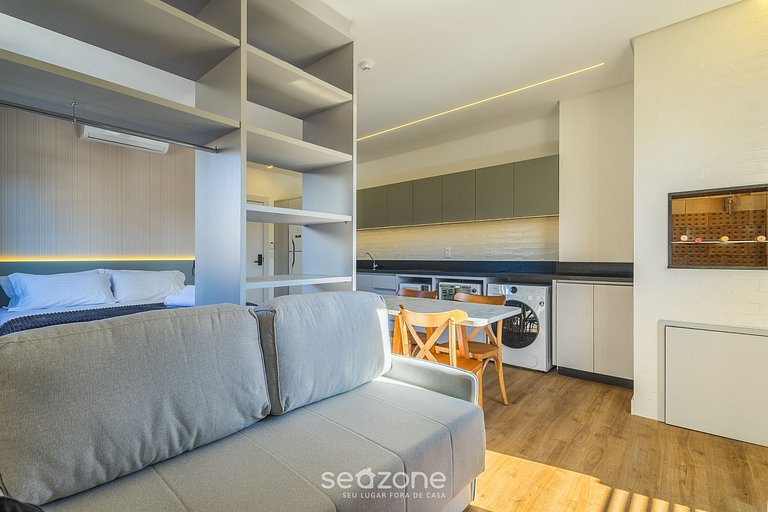 Sstudio en edif. c/ piscina, 180 m del mar SFR0415