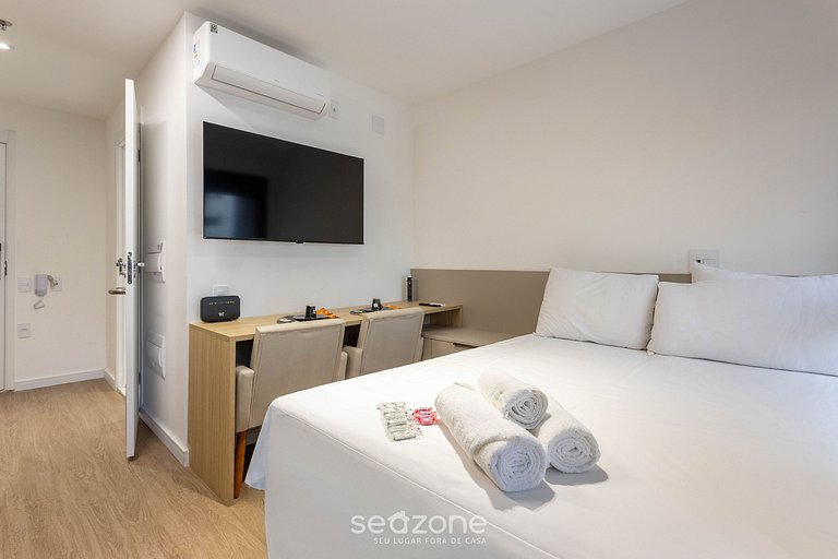 Studio c/ varanda 450m do Allianz Parque - DIO0507