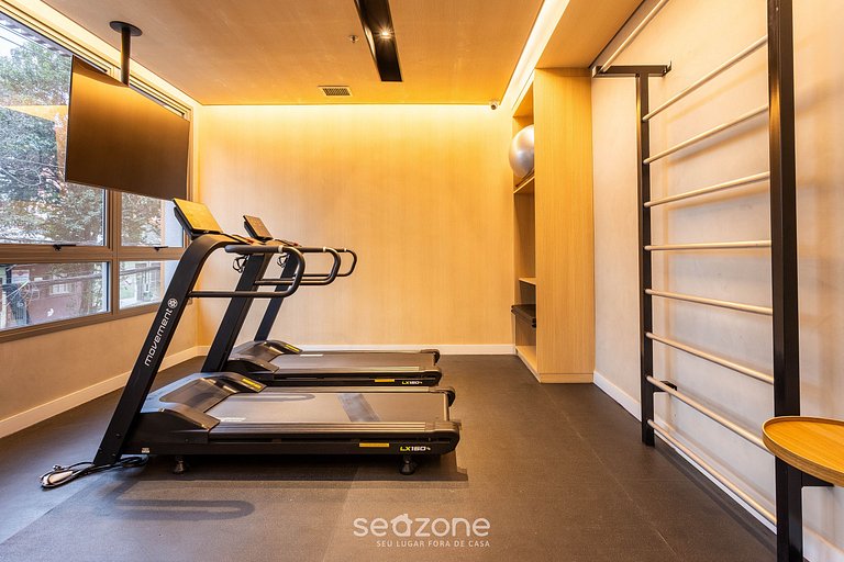 Studio c/ varanda 450m do Allianz Parque - DIO0507