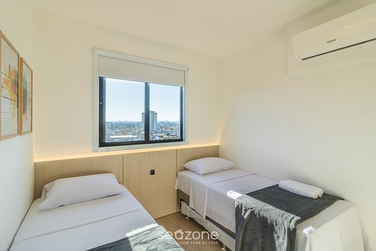 Apto c/ asad. y vis. a 400m de la Playa SKL1003