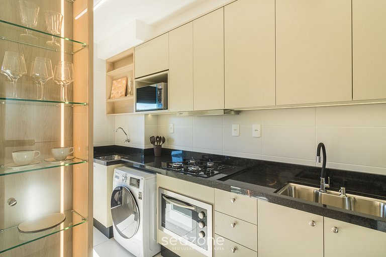 Apto c/ asad. y vis. a 400m de la Playa SKL1003