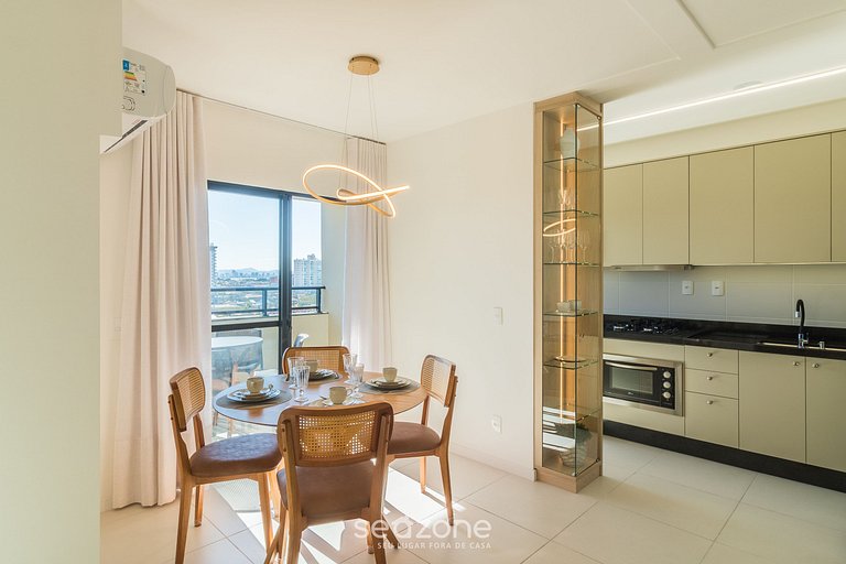 Apto c/ asad. y vis. a 400m de la Playa SKL1003