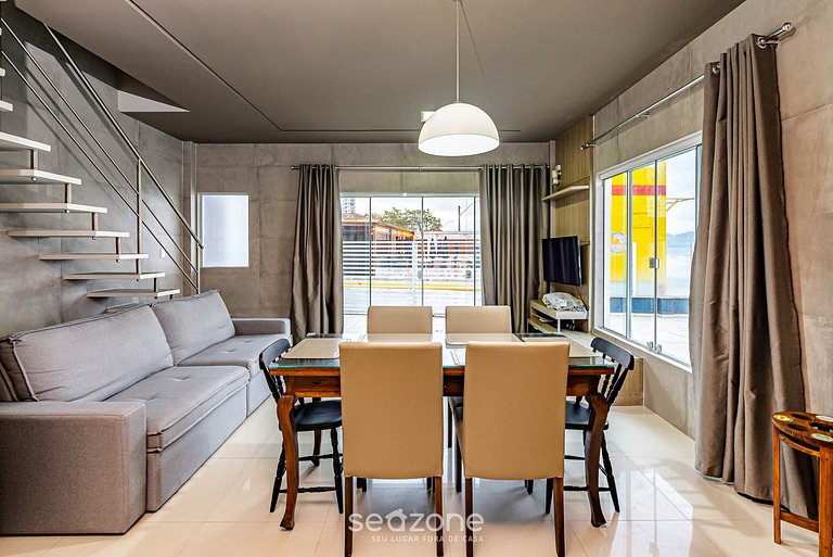 Casa con piscina en la arena Porto Belo RAT001