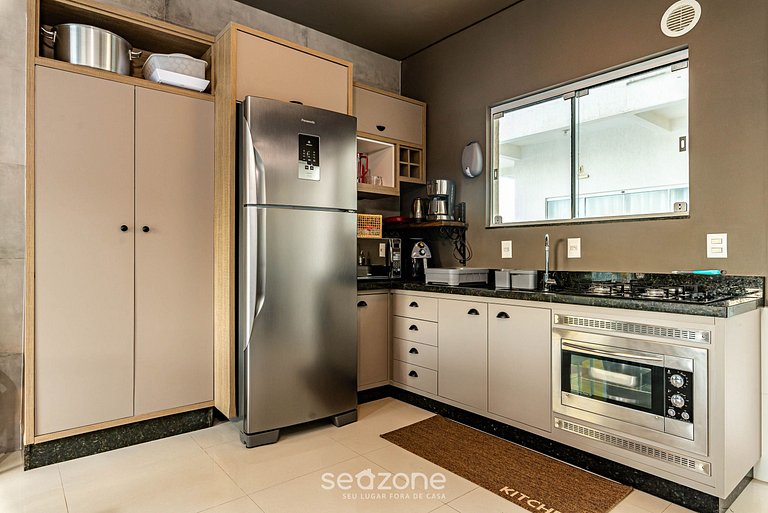 Casa con piscina en la arena Porto Belo RAT001