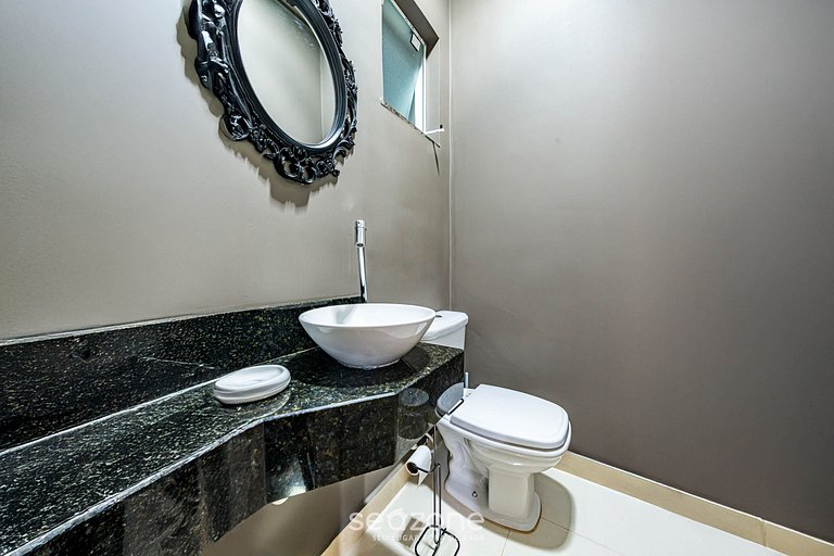 Casa con piscina en la arena Porto Belo RAT001