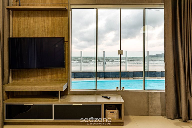 Casa con piscina en la arena Porto Belo RAT001