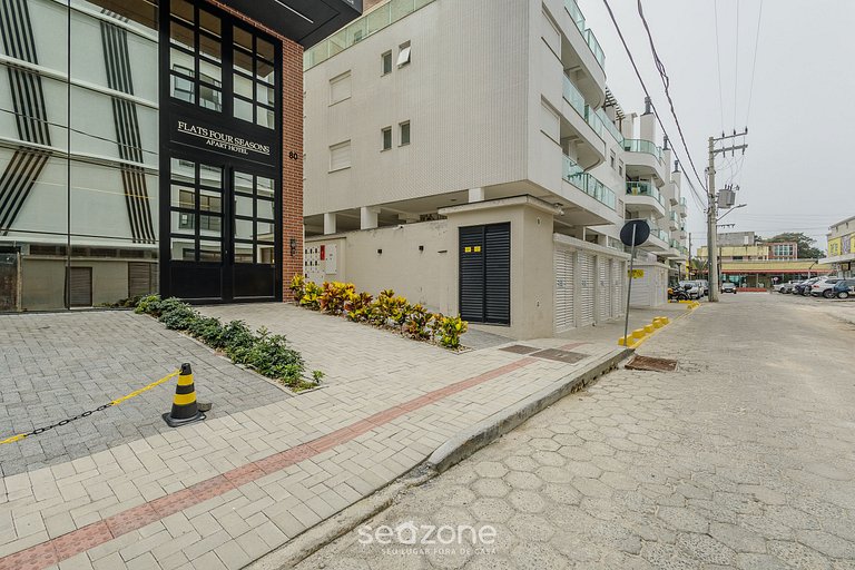 Cond. c/ churrasqueira a 220 m da praia SFR0302