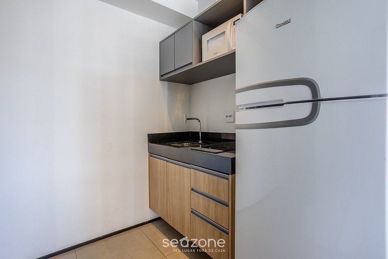 Estúdio Cond. c/ Academia - Indianópolis COI0408