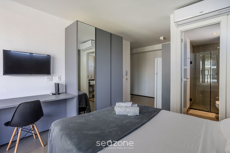 Estudio en Condo c Gimnasio - Indianópolis COI0408