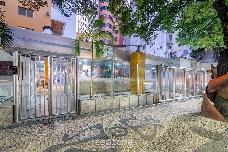 Apto moderno a 200m do mar em Salvador VLT0107