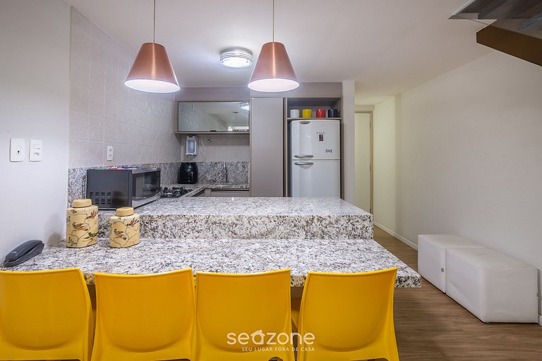 Apto moderno a 200m do mar em Salvador VLT0107