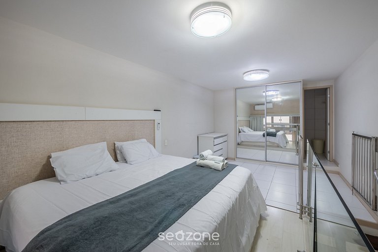 Apto moderno a 200m do mar em Salvador VLT0107