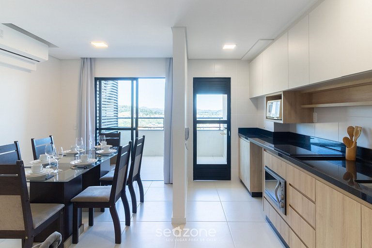 Apto c/ Churrasqueira a 400m da Praia SKL1107