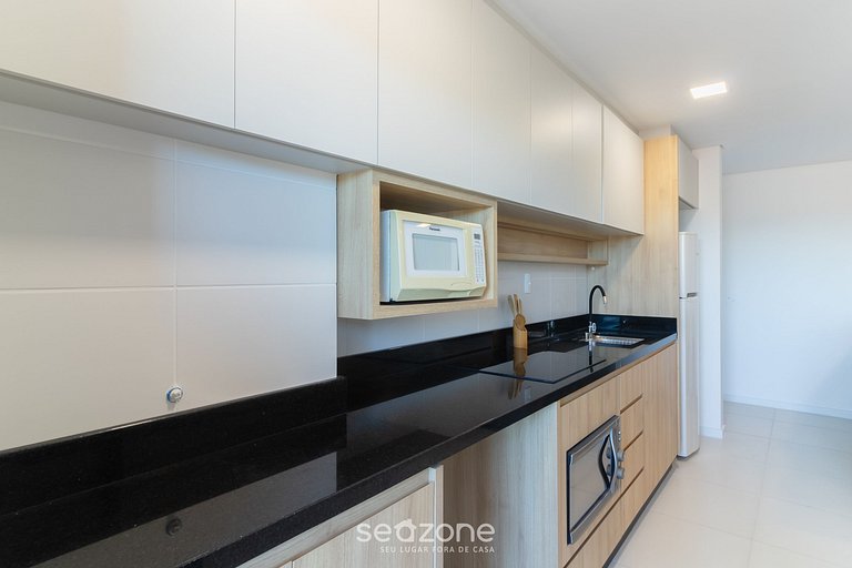 Apto c/ Churrasqueira a 400m da Praia SKL1107