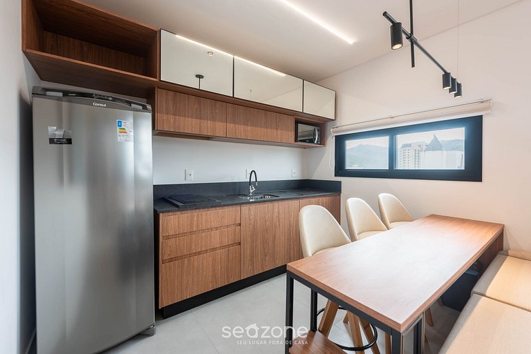 Apto 1 hb en cond. c piscina, 280m del mar MHF1901