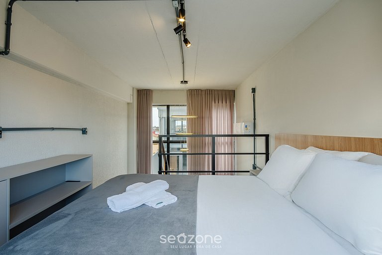 Loft Completo a 50m da Praia PLO0007