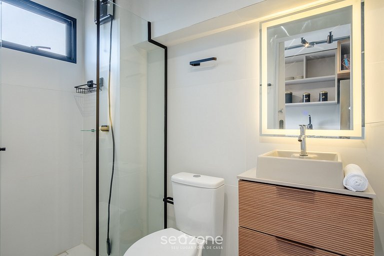 Loft Completo a 50m da Praia PLO0007