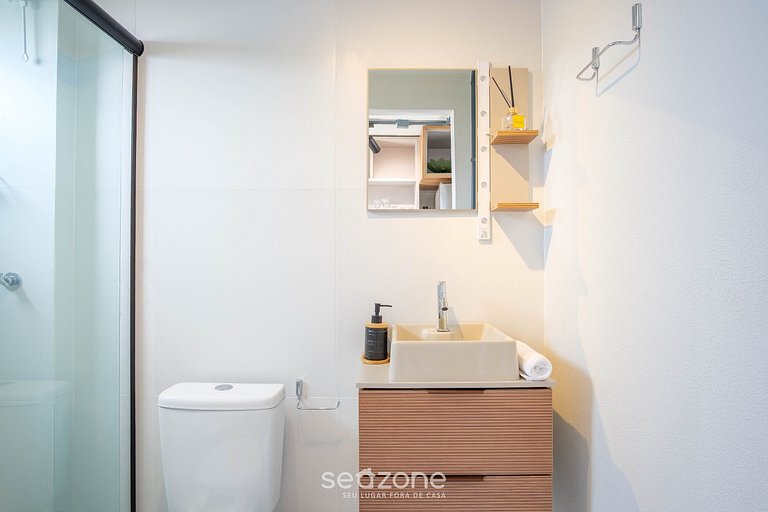 Loft con balcón a pasos de la playa - PLO0009