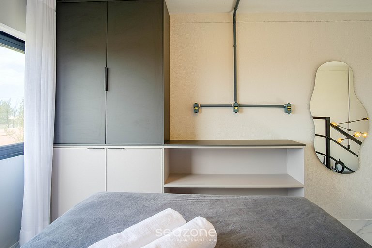 Loft con balcón a pasos de la playa - PLO0009