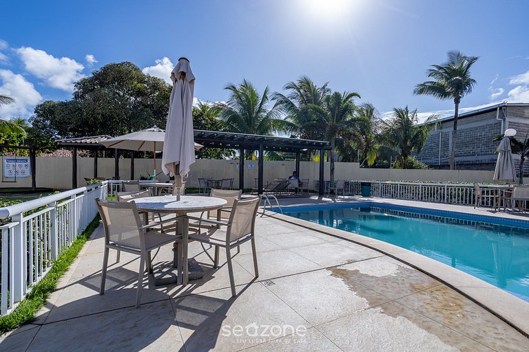Condomínio com piscina 850m da Praia do Sul, Ilhéus/BA VGT