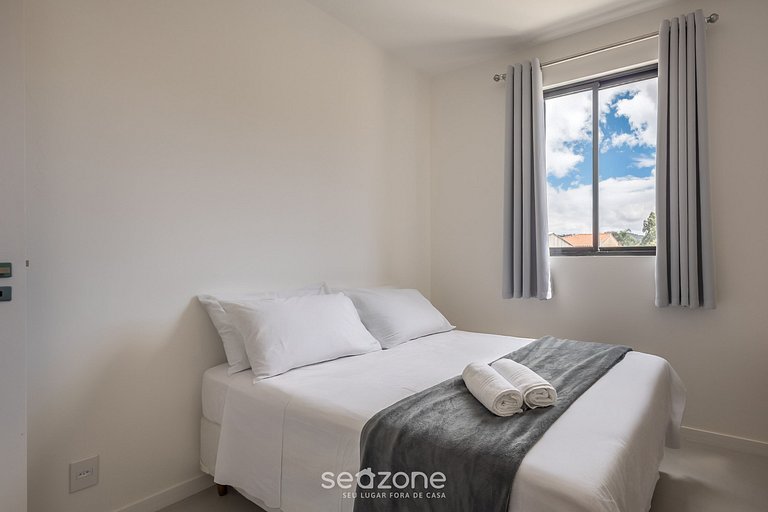 Apto c/ Churrasqueira a 750 m da Praia RRV0202