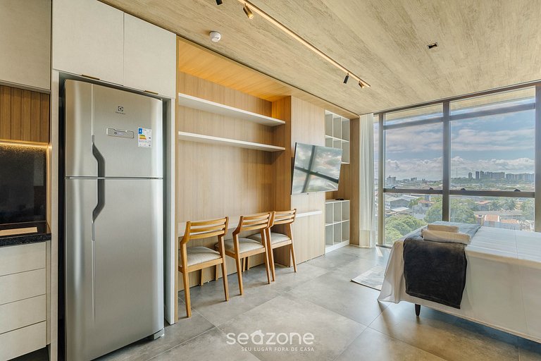 Estudio en Edificio c/ Piscina Frente Mar NWT0716