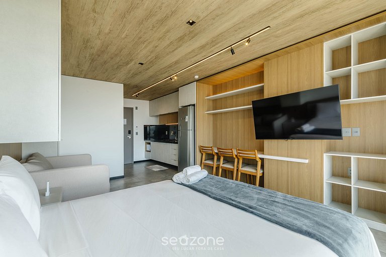 Estudio en Edificio c/ Piscina Frente Mar NWT0716