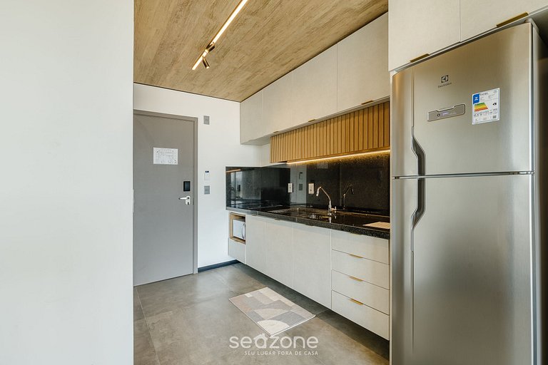 Estúdio em Prédio c/ Piscina na Orla NWT0716