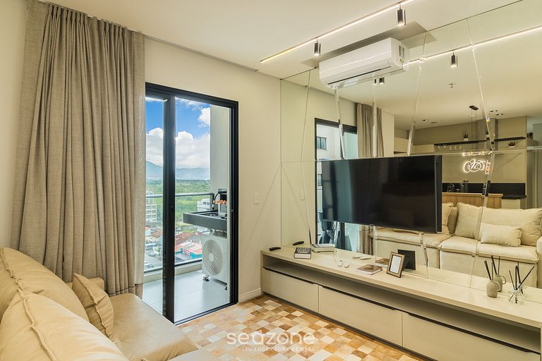 Apto c/ balcón y parrilla a 220 m del mar FFS0809