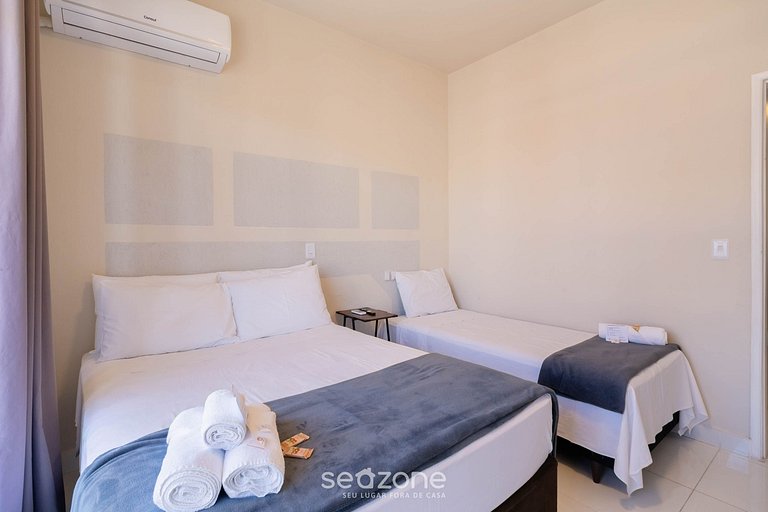 Apto de 1 dormitorio a 650 m de la playa FAH0205