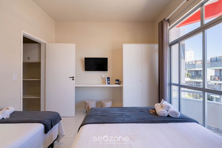 Apto de 1 dormitorio a 650 m de la playa FAH0205