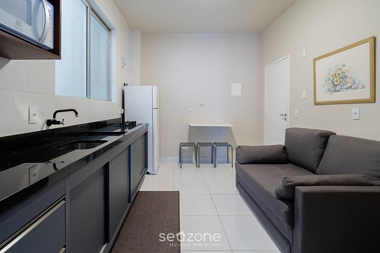 Apto 1 Quarto a 650 m da Praia FAH0205