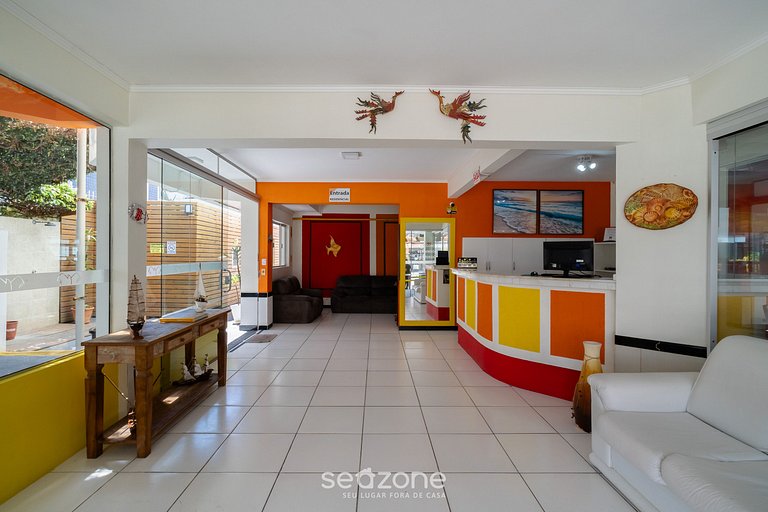 Apto 1 Quarto a 650 m da Praia FAH0205