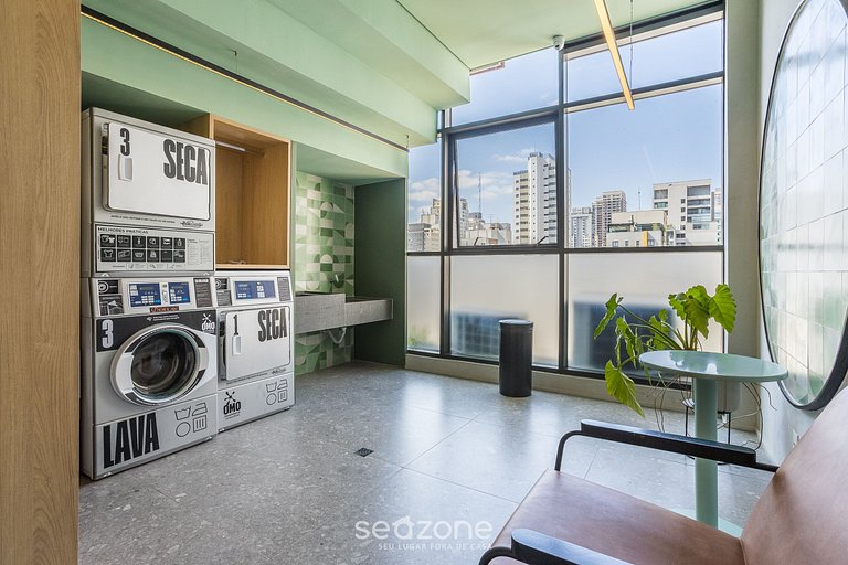 Estudios en edificio con piscina y gimnasio en Perdizes - AB