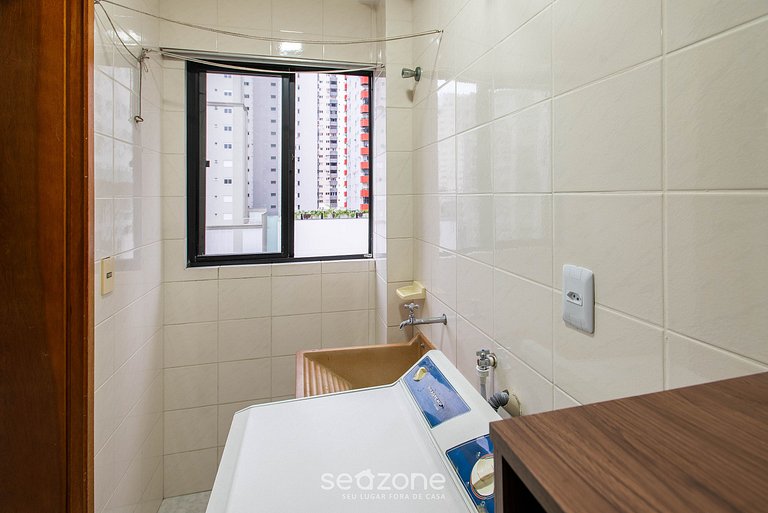 Apto c/ Churrasqueira a 350m da Praia ILH0503