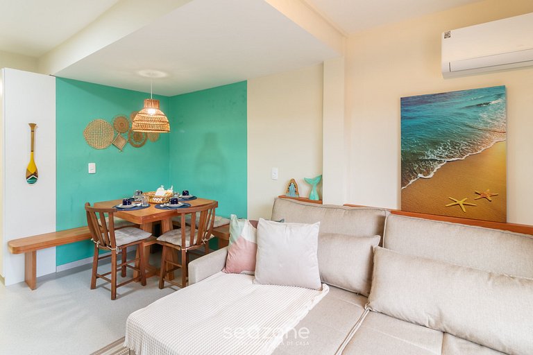 Apartamento con 1 Suite a 90 m de la Playa SEM0012