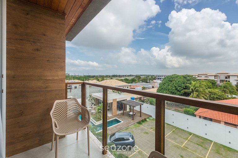 Apto en Cond. c/ Piscina y Barbacoa AGA0304