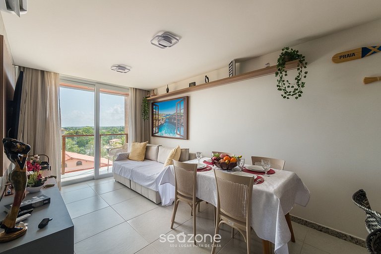 Apto em Cond. c/ Piscina e Churrasq. AGA0304