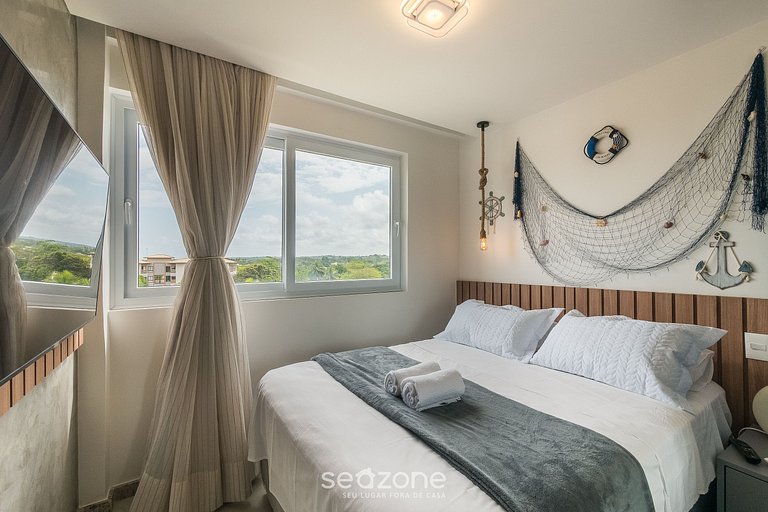 Apto en Cond. c/ Piscina y Barbacoa AGA0304